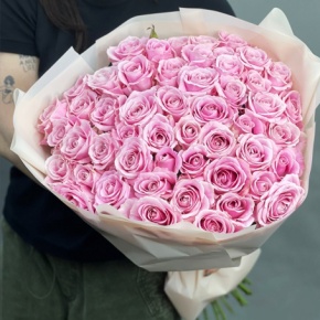 Букет из 55 роз Аваланж (60 см) в Хотьково