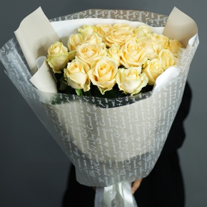 Букет из 19 роз Аваланж (70 см) в Хотьково