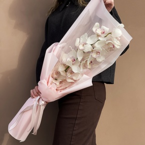 Букет из белой орхидеи в Хотьково