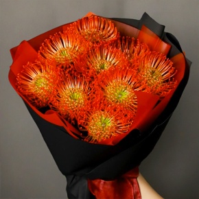 Букет из 9 лейко в Хотьково