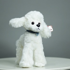Плюшевый пудель белый (25 см) в Хотьково