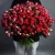 Букет из 51 кустовой рубиновой розы (50 см) в Хотьково