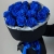 Букет "Блу мун" из 15 синих роз (Эквадор) в Хотьково
