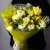 Букет из ранункулюсов и мимозы в Хотьково