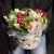 Композиция в корзине "Майя" из гиацинтов, альстромерий и эустом в Хотьково