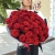Букет 51 красная роза (50 см) в Хотьково